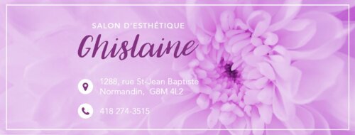 Salon d'esthétique Ghislaine