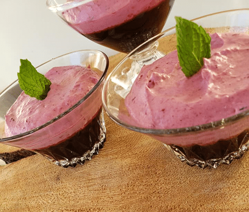 Recette : Mousse aux camerises d&rsquo;hiver