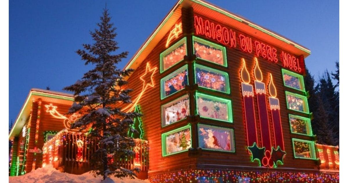 La Maison du Père Noël de Girardville réouvre aujourd’hui! Un incontournable à visiter en décembre!