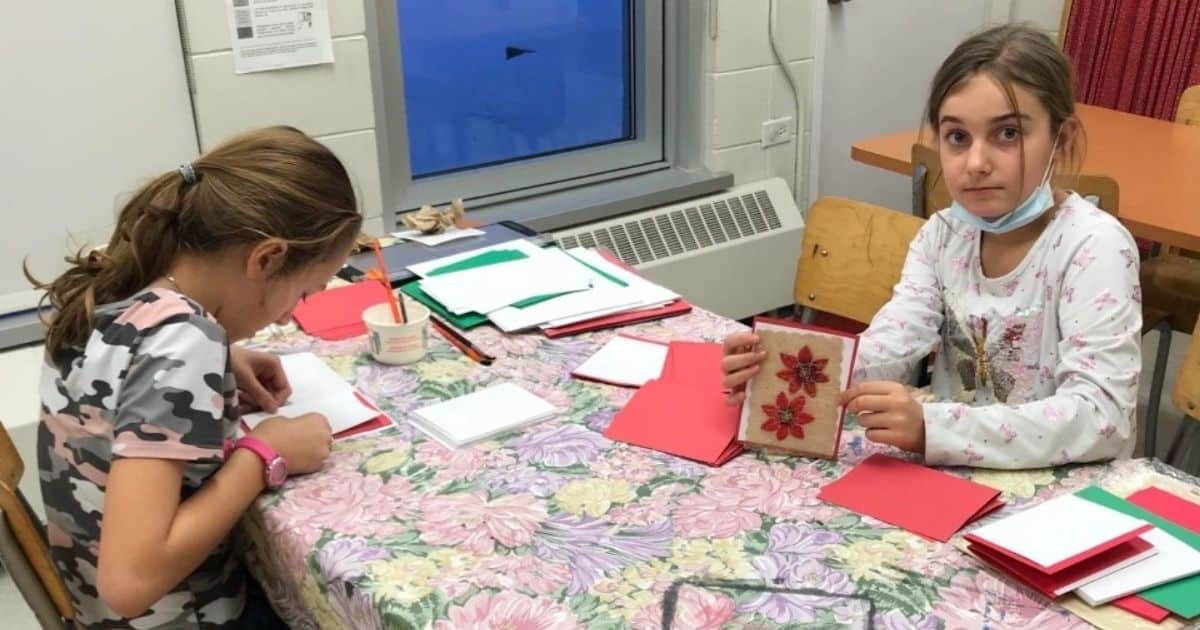 Cette année, l&rsquo;école Notre-Dame-de-Lourdes de Girardville a accueilli un atelier de lutins!