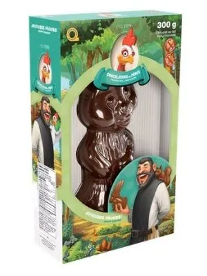 Animal en chocolat pour Pâques